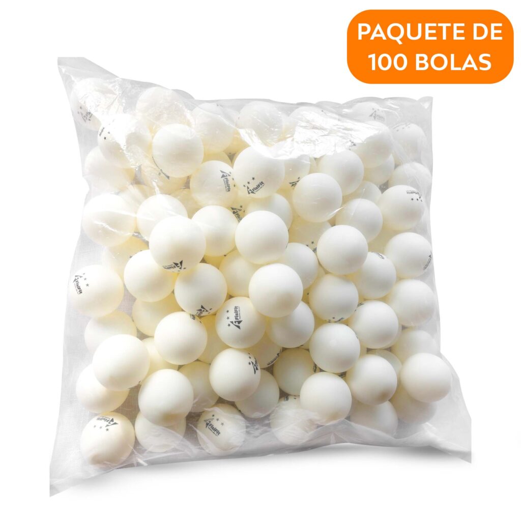 "Pelotas Kingnik Premium 40+ con certificación ITTF, disponibles en cajas de 100 unidades."